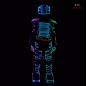 Light up dance led costume programmable
